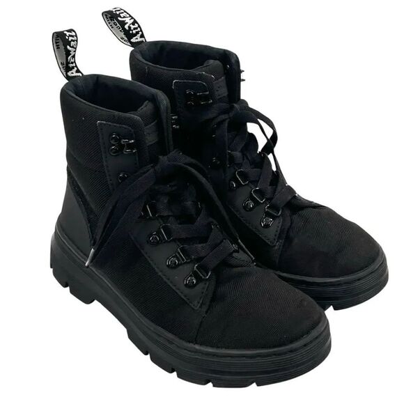 Dr. Martens Shoes - Dr. Martens black Combs W utilitarian casual boots size 7